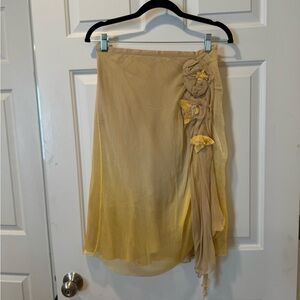 Silk Max Studio dip dye skirt